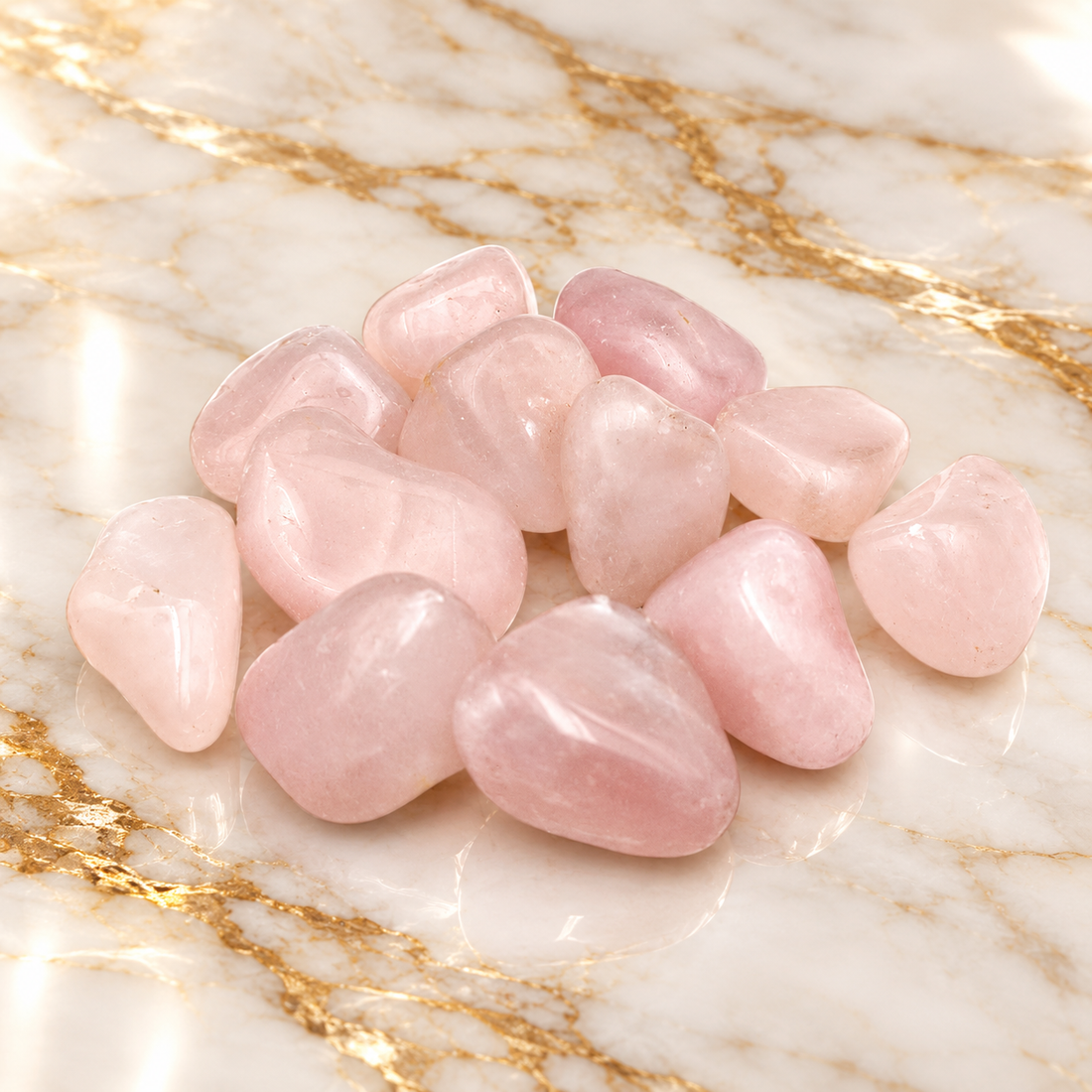 Pierres Roulées Quartz Rose 200 g – Pierre Naturelle