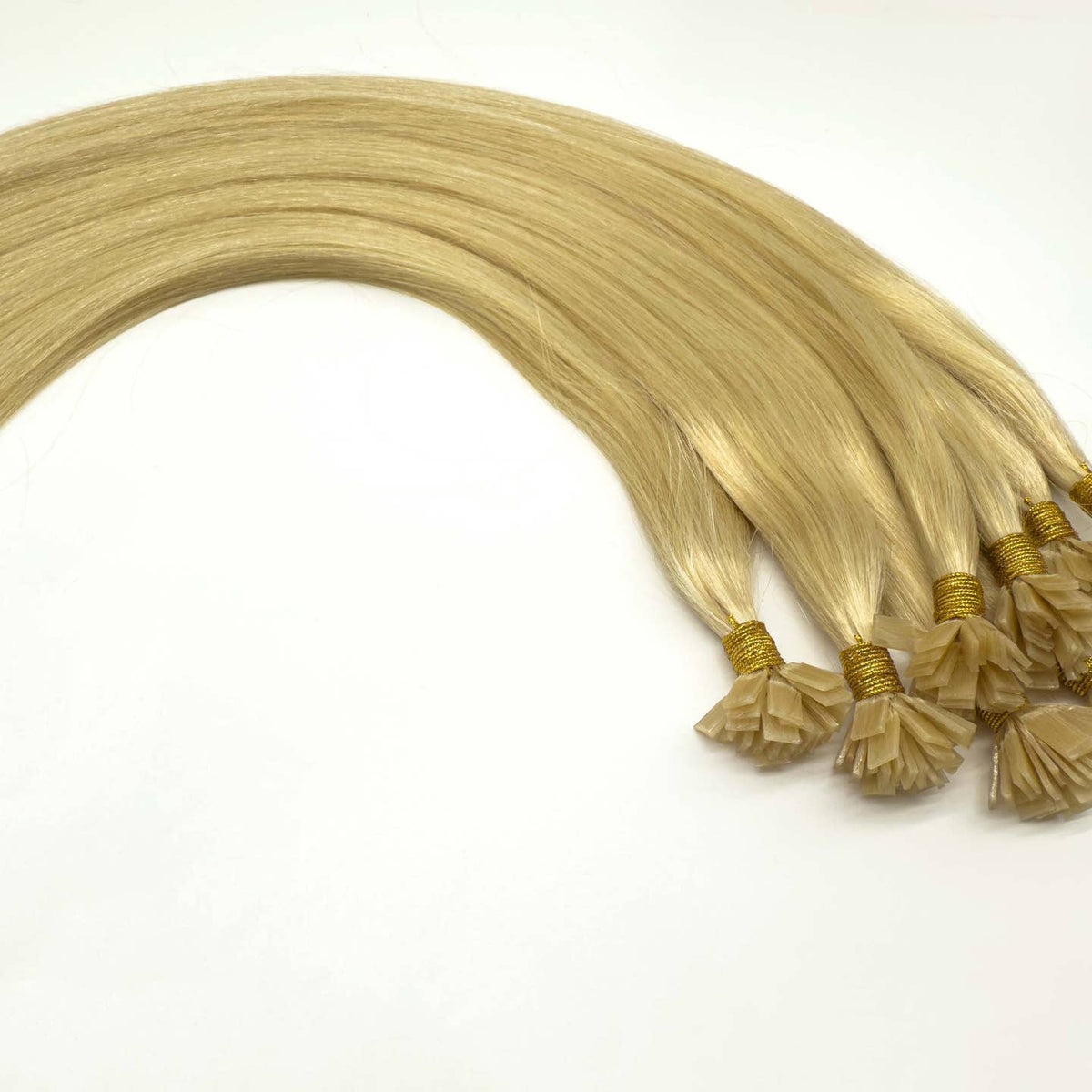 Extensions lisses Remy à kératine plate – 50 mèches, 50 g
